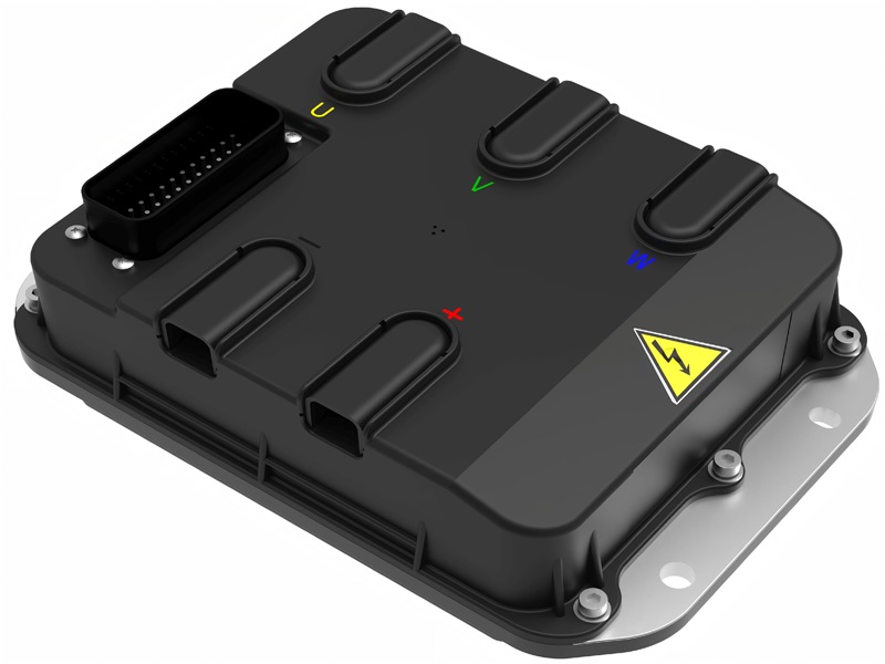 electric motor with controller