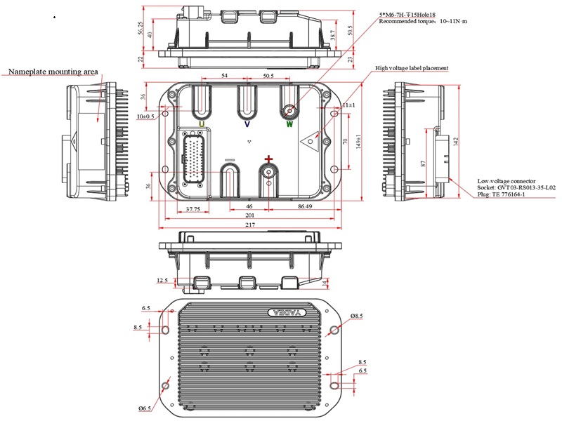 controller for electric motor