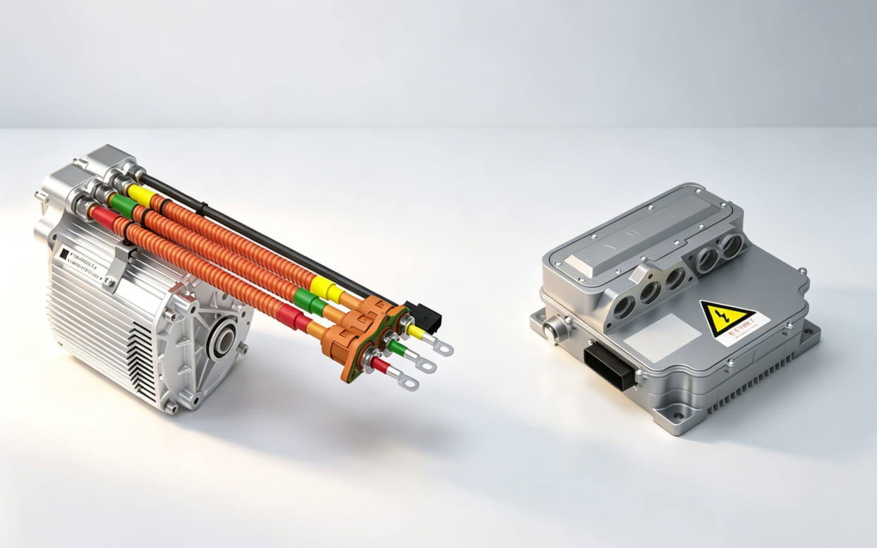Lightweight electric drive system Lightweight electric drive system